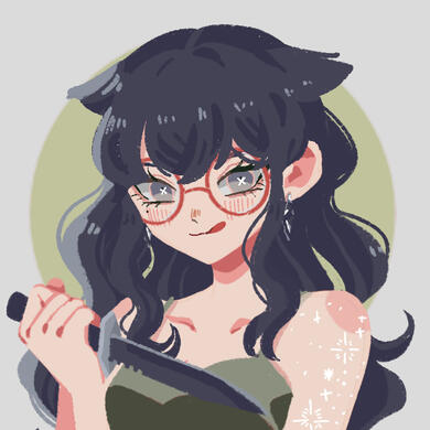 ♡ — a picture of myself created from picrew !